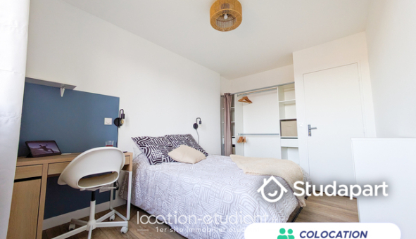 Colocation étudiante Studio &agrave; Le Mans (72100)