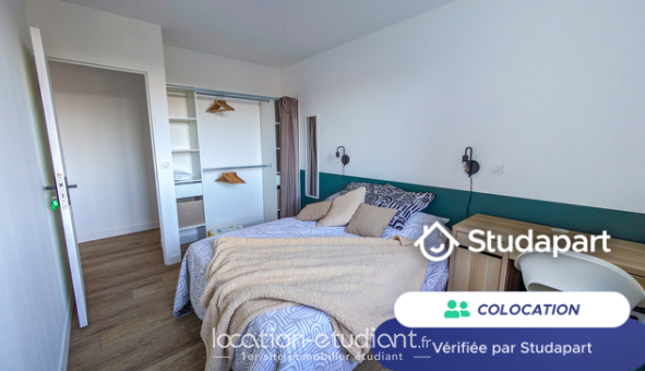 Colocation étudiante Studio &agrave; Le Mans (72100)