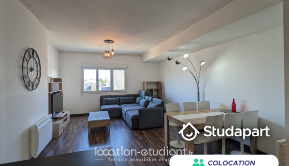 Colocation étudiante Studio &agrave; Le Mans (72100)