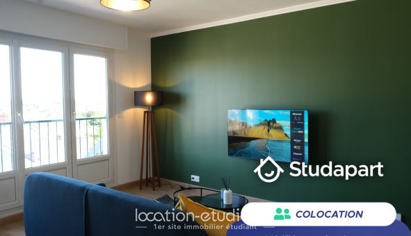 Colocation étudiante Studio &agrave; Le Mans (72100)