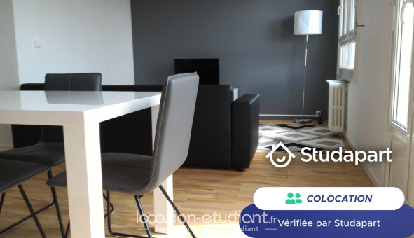 Colocation étudiante T4 &agrave; Le Mans (72100)