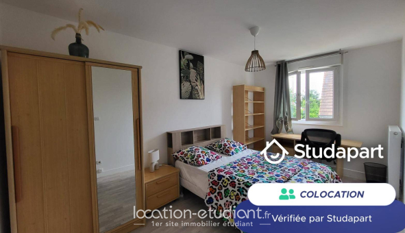 Colocation étudiante Studio &agrave; Le Mans (72100)