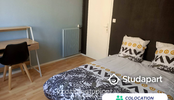 Colocation étudiante T4 &agrave; Le Mans (72100)