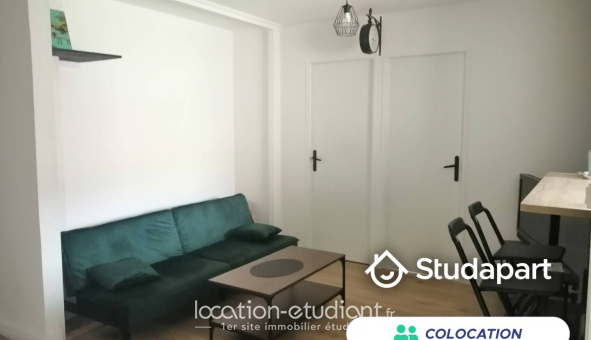 Colocation étudiante Studio &agrave; Le Mans (72100)