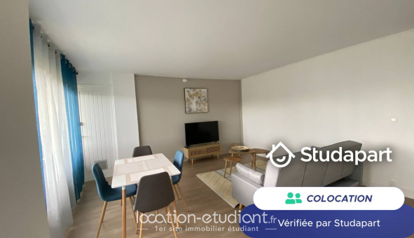 Colocation étudiante Studio &agrave; Le Mans (72100)