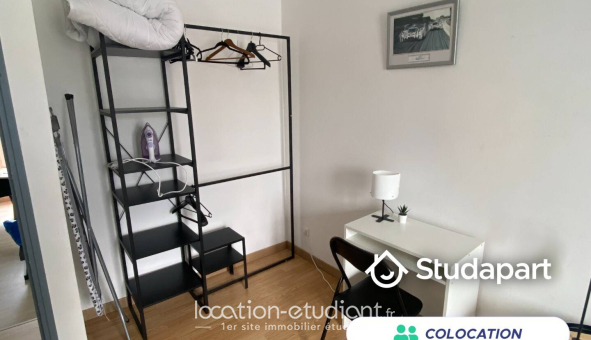 Colocation étudiante Studio &agrave; Le Mans (72100)