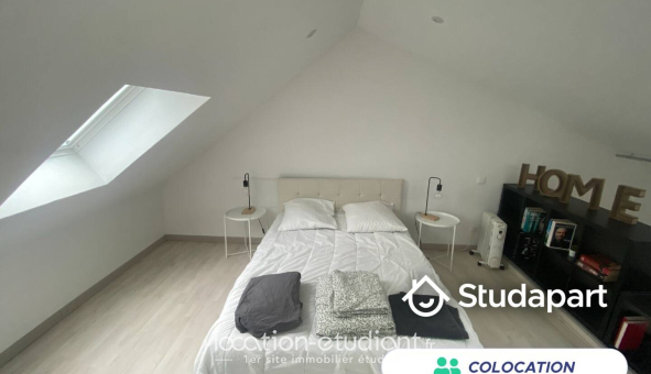 Colocation étudiante Studio &agrave; Le Mans (72100)