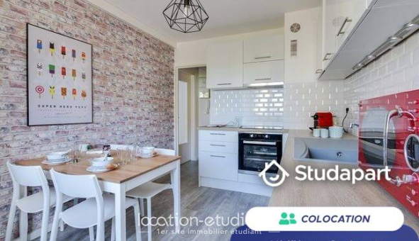 Colocation étudiante Studio &agrave; Le Mans (72100)