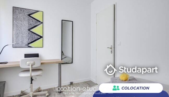 Colocation étudiante Studio &agrave; Le Mans (72100)