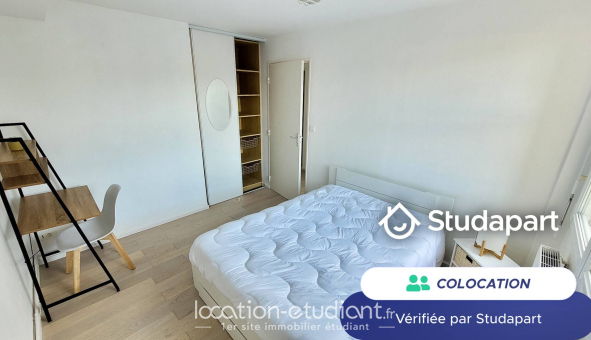 Colocation étudiante Studio &agrave; Le Mans (72100)