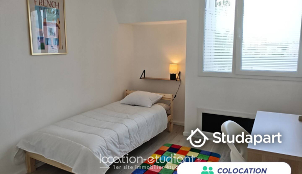Colocation étudiante Studio &agrave; Le Mans (72100)