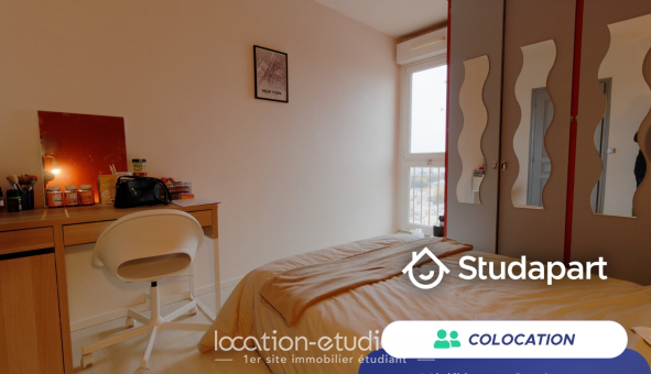 Colocation étudiante Studio &agrave; Le Mée sur Seine (77350)