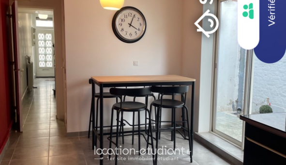Colocation étudiante Studio &agrave; Lens (62300)