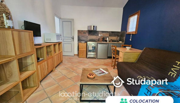 Colocation étudiante Studio &agrave; Les Arcs (83460)