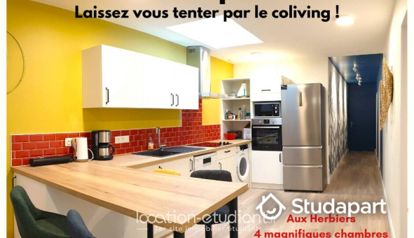Colocation étudiante Studio &agrave; Les Herbiers (85500)