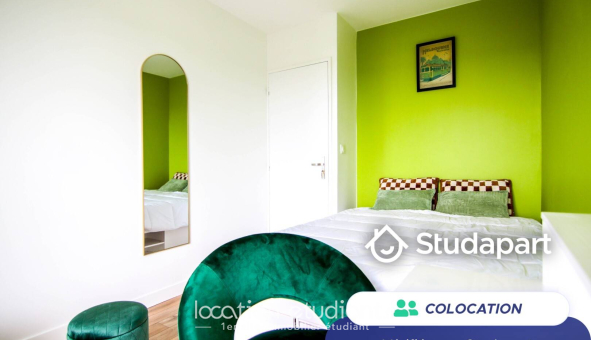 Colocation étudiante Studio &agrave; Les Ulis (91940)