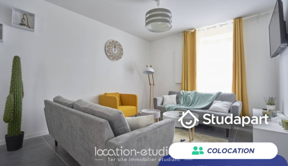 Colocation étudiante Studio &agrave; Lezennes (59260)