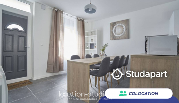 Colocation étudiante Studio &agrave; Lezennes (59260)