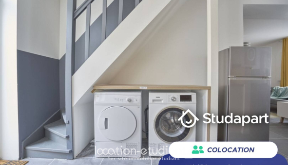 Colocation étudiante Studio &agrave; Lezennes (59260)