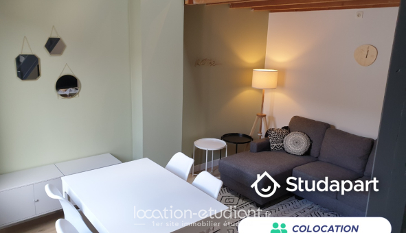 Colocation étudiante T4 &agrave; Lille (59800)