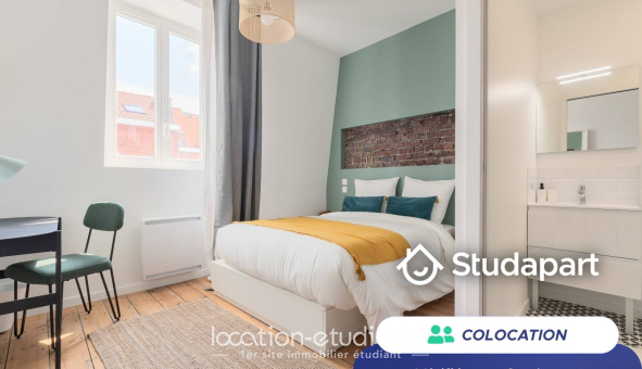 Colocation étudiante Studio &agrave; Lille (59800)