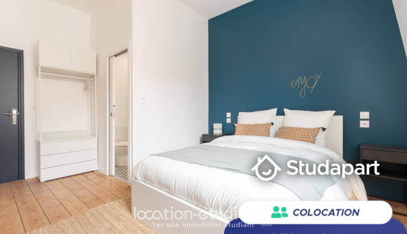 Colocation étudiante Studio &agrave; Lille (59800)