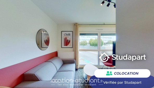 Colocation étudiante Studio &agrave; Lille (59800)