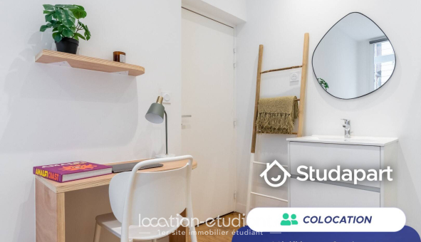 Colocation étudiante Studio &agrave; Lille (59800)
