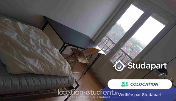 Colocation étudiante Studio &agrave; Lille (59800)