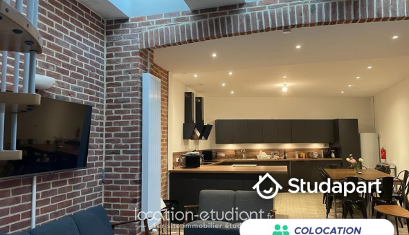 Colocation étudiante Studio &agrave; Lille (59800)