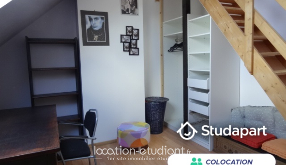 Colocation étudiante Studio &agrave; Lille (59800)