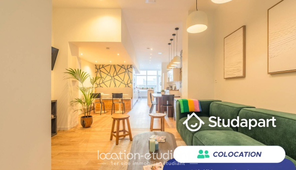 Colocation étudiante Studio &agrave; Lille (59800)