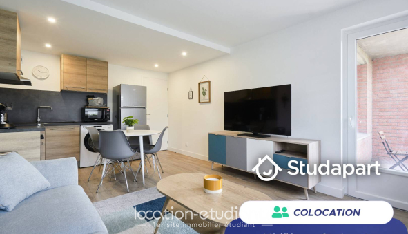 Colocation étudiante Studio &agrave; Lille (59800)