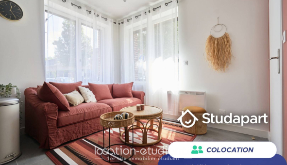 Colocation étudiante Studio &agrave; Lille (59800)
