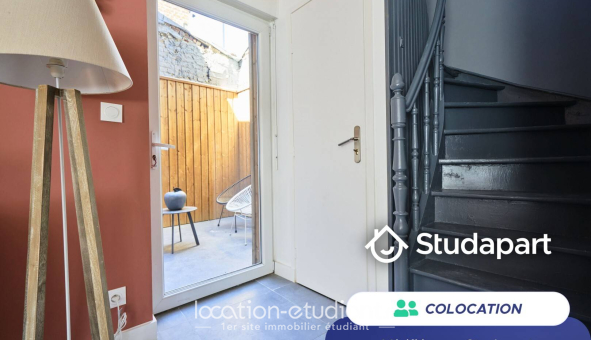 Colocation étudiante Studio &agrave; Lille (59800)