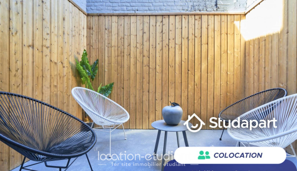 Colocation étudiante Studio &agrave; Lille (59800)