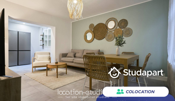 Colocation étudiante Studio &agrave; Lille (59800)