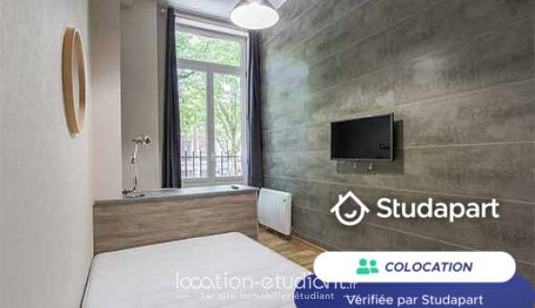Colocation étudiante Studio &agrave; Lille (59800)
