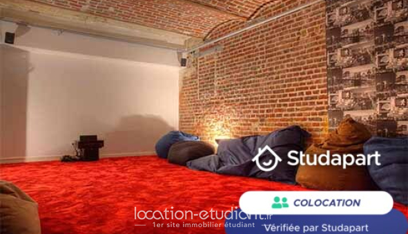 Colocation étudiante Studio &agrave; Lille (59800)