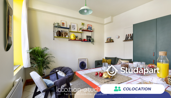 Colocation étudiante Studio &agrave; Lille (59800)