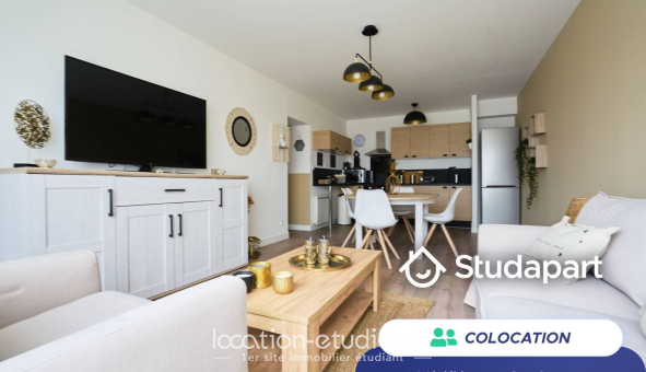 Colocation étudiante Studio &agrave; Lille (59800)