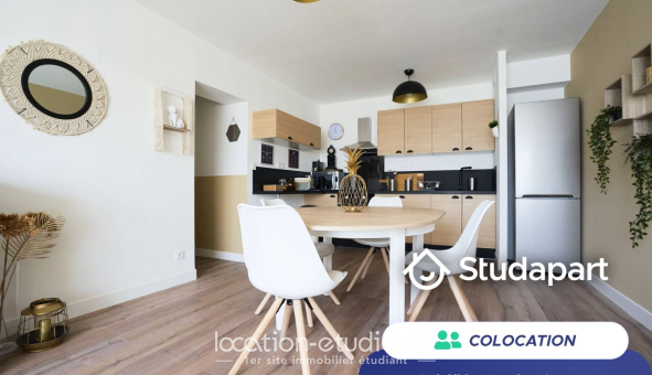 Colocation étudiante Studio &agrave; Lille (59800)