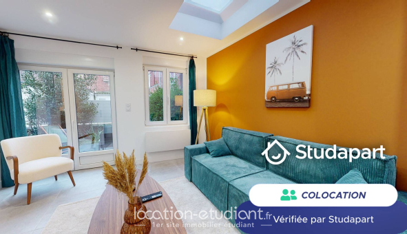 Colocation étudiante Studio &agrave; Lille (59800)