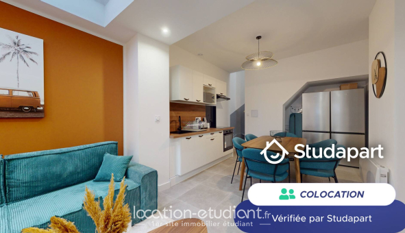 Colocation étudiante Studio &agrave; Lille (59800)