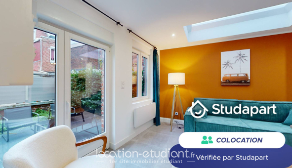 Colocation étudiante Studio &agrave; Lille (59800)