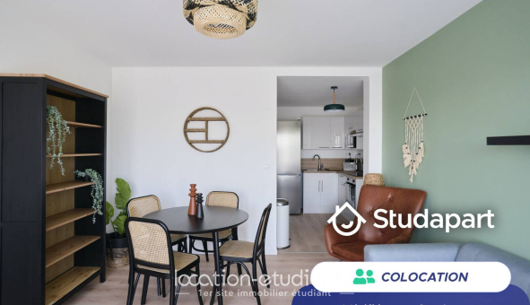 Colocation étudiante Studio &agrave; Lille (59800)
