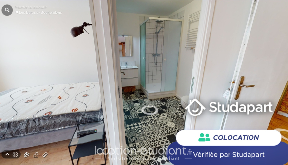 Colocation étudiante Studio &agrave; Lille (59800)