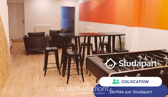 Colocation étudiante Studio &agrave; Lille (59800)