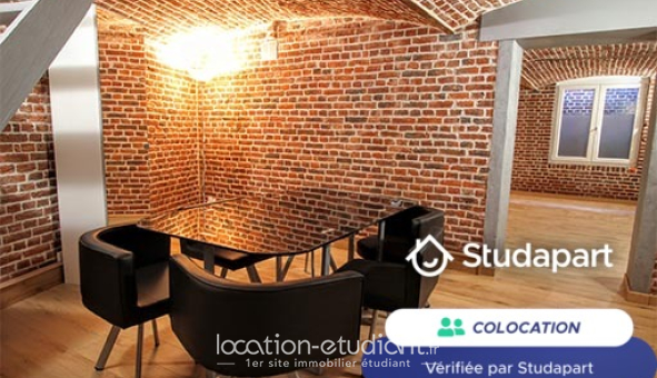 Colocation étudiante Studio &agrave; Lille (59800)