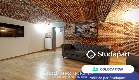 Colocation étudiante Studio &agrave; Lille (59800)
